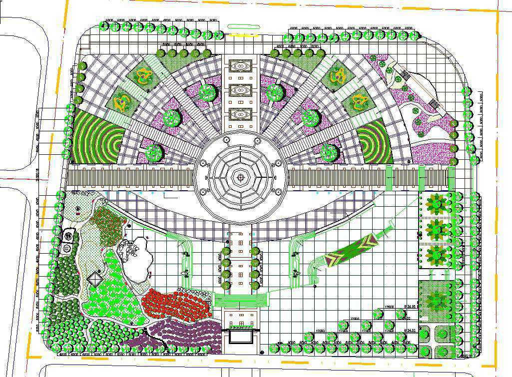 High-quality Residential Landscape Design Drawings download - Landscape Planning/Urban Design/Urban Graphics